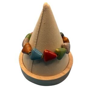 Vibrant Multicolor Ceramic Bead Bracelet